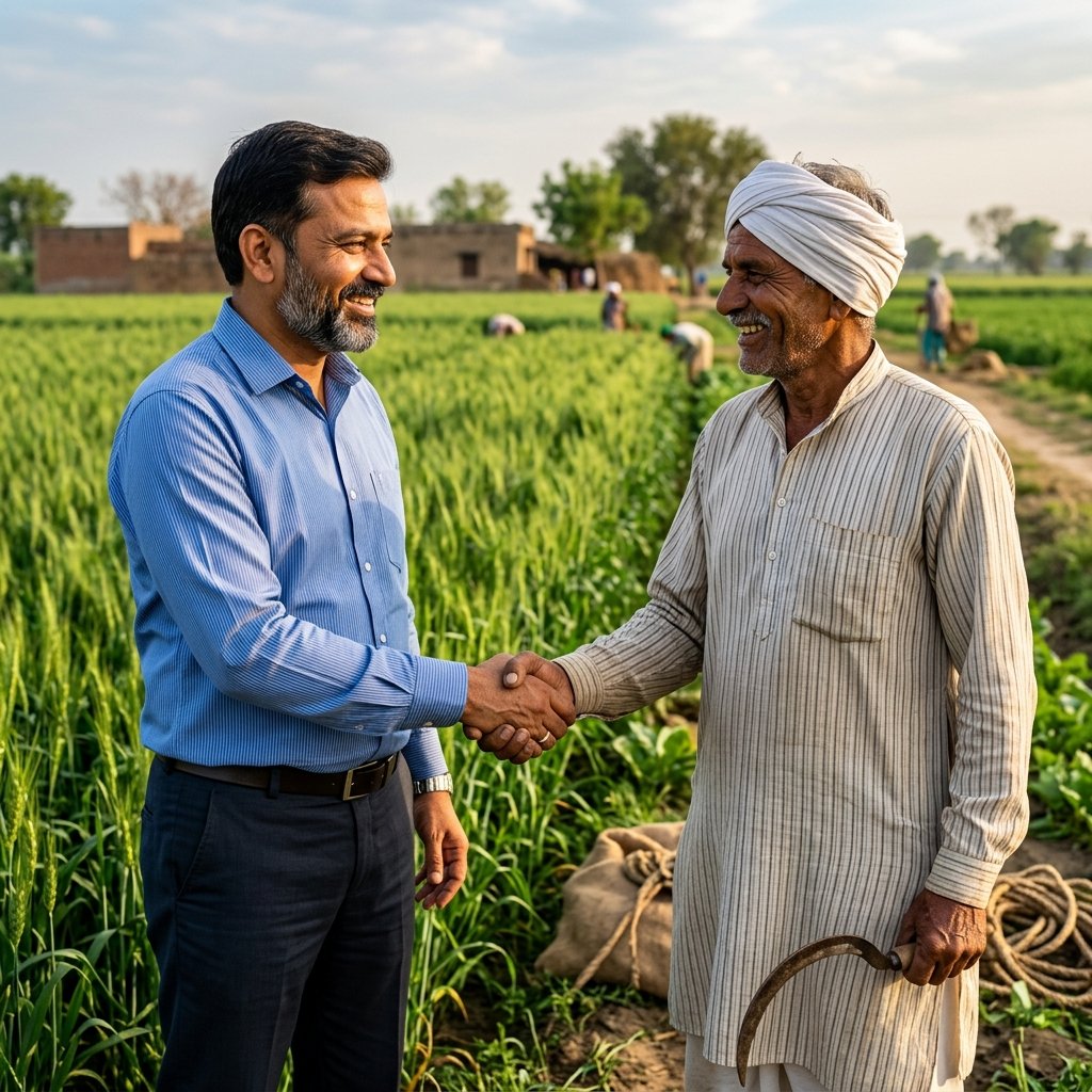 Sourcing from trusted farmers
