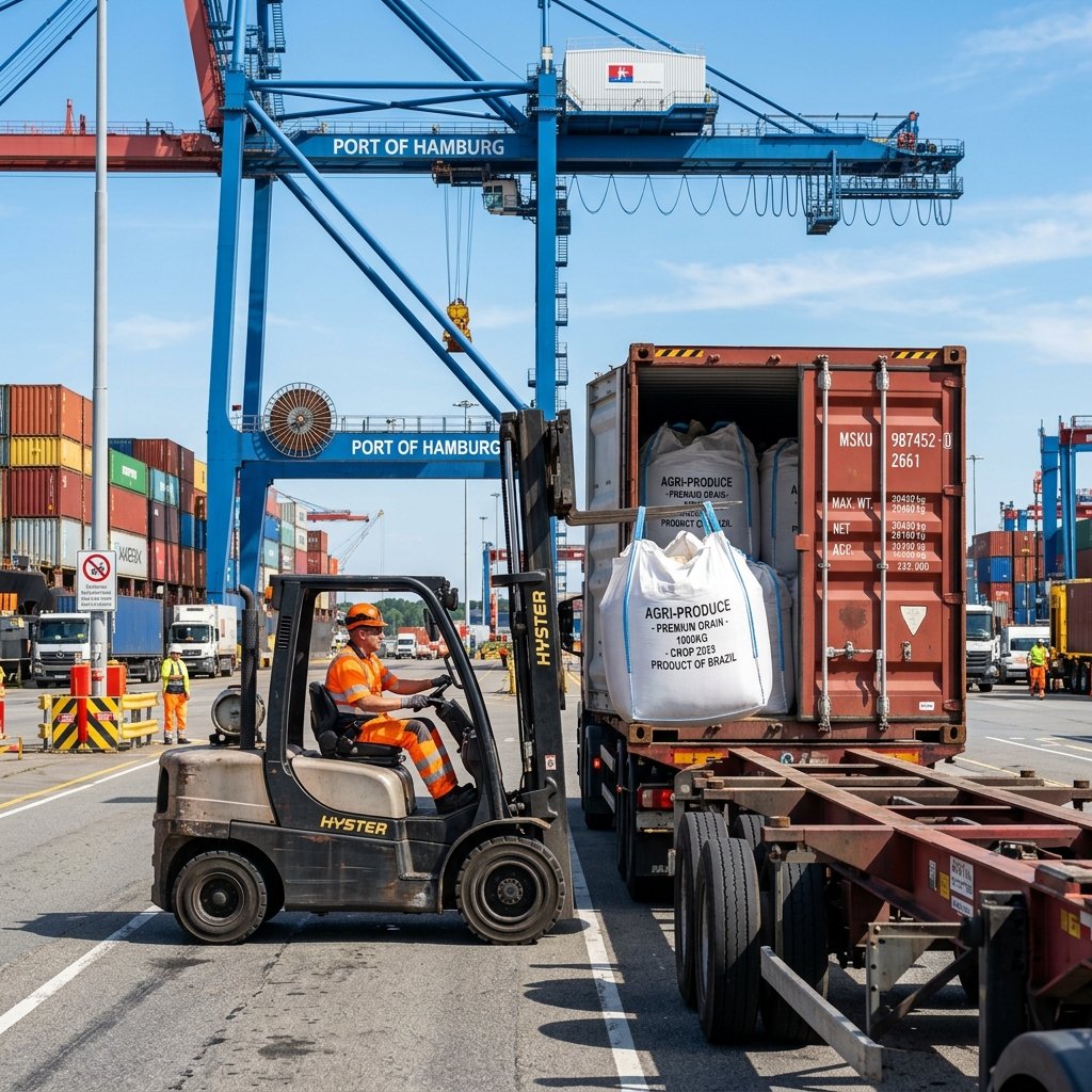 Container stuffing & shipment